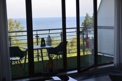 apartament z widokiem na morze
