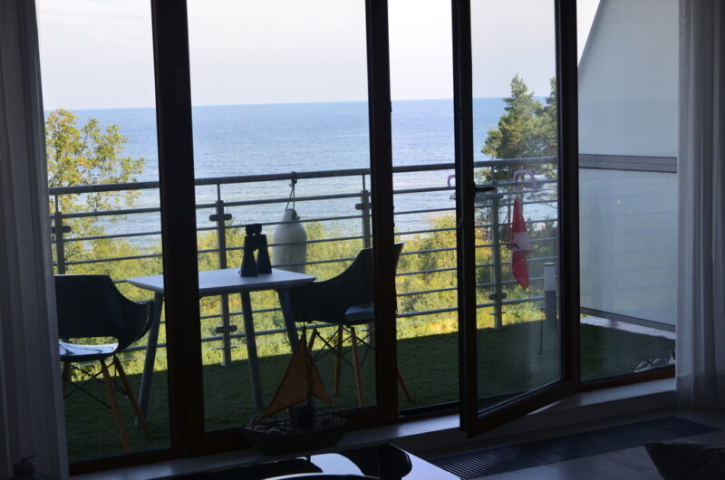 apartament z widokiem na morze