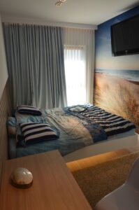 apartament z widokiem na morze