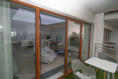 apartament z widokiem na morze