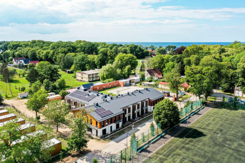 Trzęsacz Apartament 3 pok., 2 balkony, basen