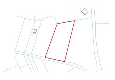 Warnowo Działka z planem zagospodarowania