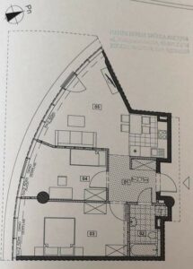 Hanza Tower Komfortowe 3pok. 63m2 Centrum