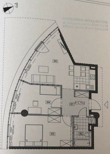 Hanza Tower Komfortowe 3pok. 63m2 Centrum