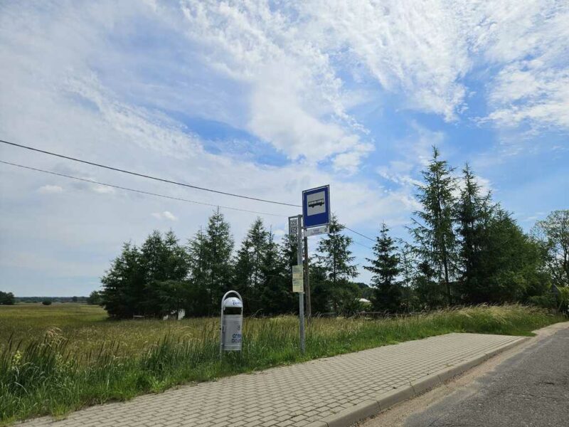 Działka 1050m2 - Łęgi 190zł/1m2