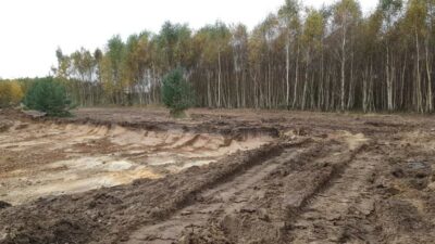 Działka budowlana warunkami zabudowy 25km od morza