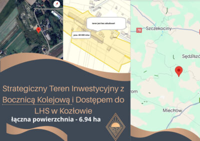 Teren Inwestycyjny z Bocznicą Kolejową