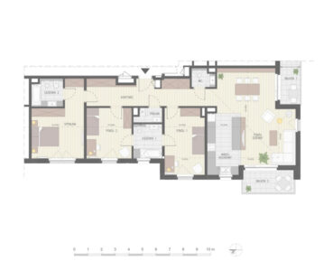 Ekskluzywny apartament taras i balkon Warszewo!