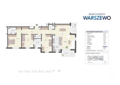 Ekskluzywny apartament taras i balkon Warszewo!