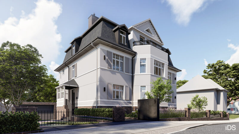 Apartament w willi w starej części Pogodna