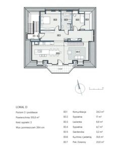 Apartament w willi w starej części Pogodna