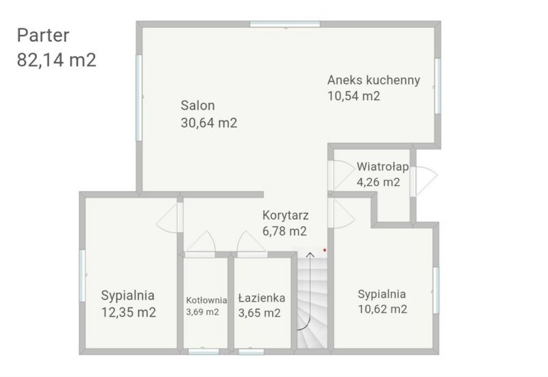 Dom wolnostojący w Załomiu