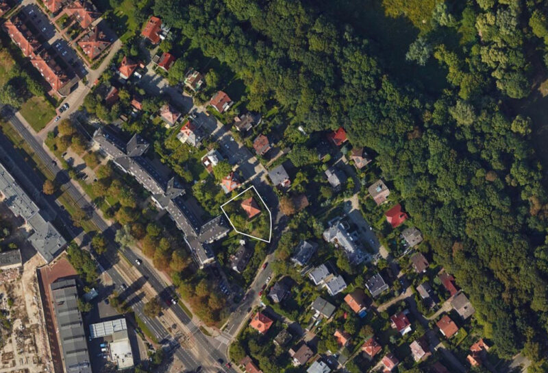 Wolnostojąca willa poniemiecka na starym Pogodnie