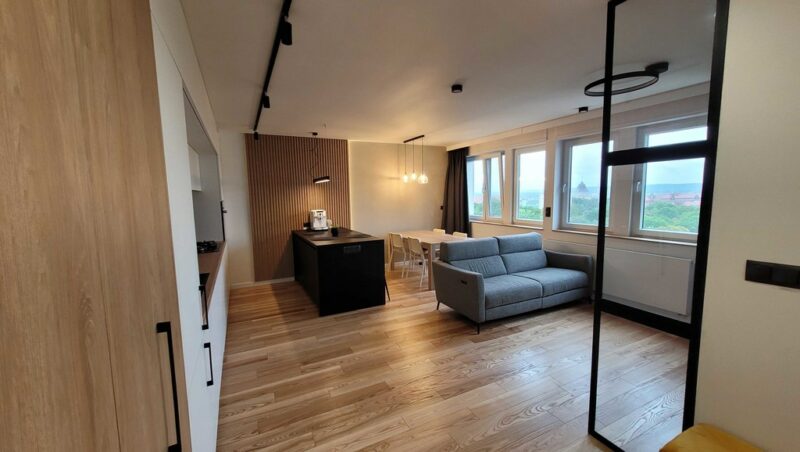 unikalny apartament z pięknym widokiem
