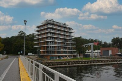 Mrzeżyno apartament nad morzem z keją dla łodzi