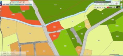Działka Tanowo,gm.Police 1.74ha,plan-usługi,dr asf