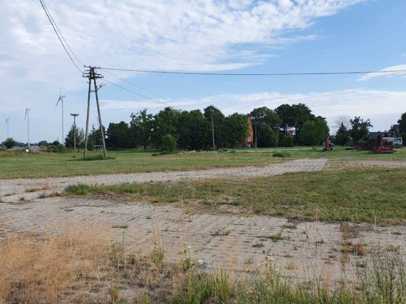 Hala w budowie 525 m2 na działce 1,65 ha Kozielice