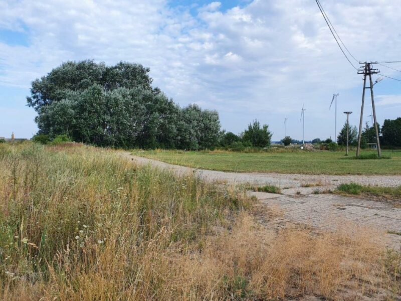 Hala w budowie 525 m2 na działce 1,65 ha Kozielice