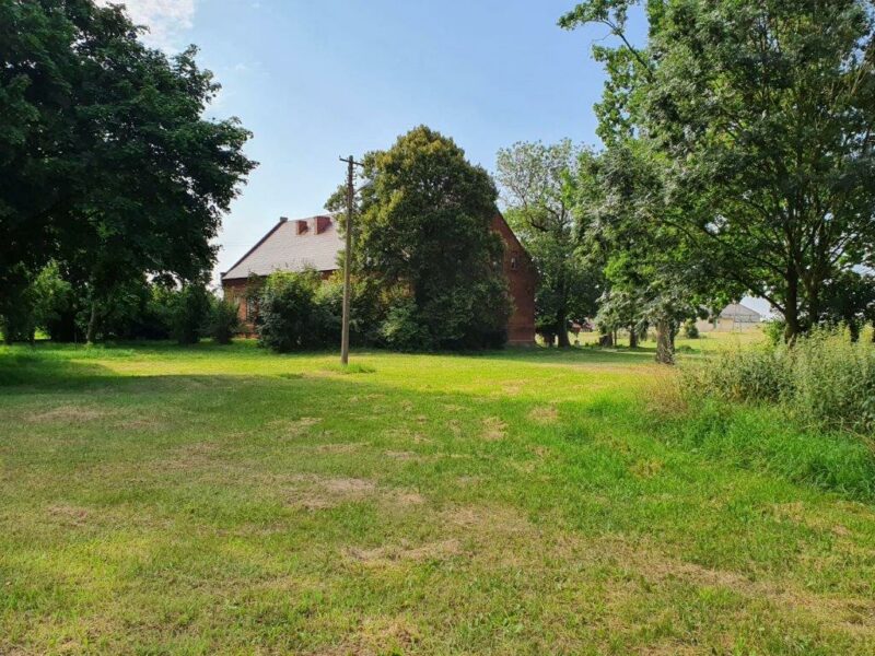 Hala w budowie 525 m2 na działce 1,65 ha Kozielice