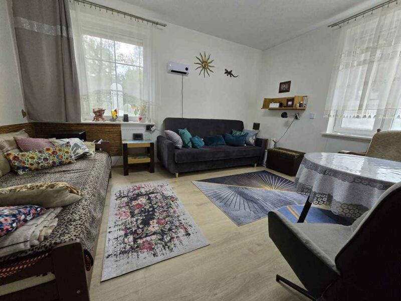 Mieszkanie na parterze z ogrodem.