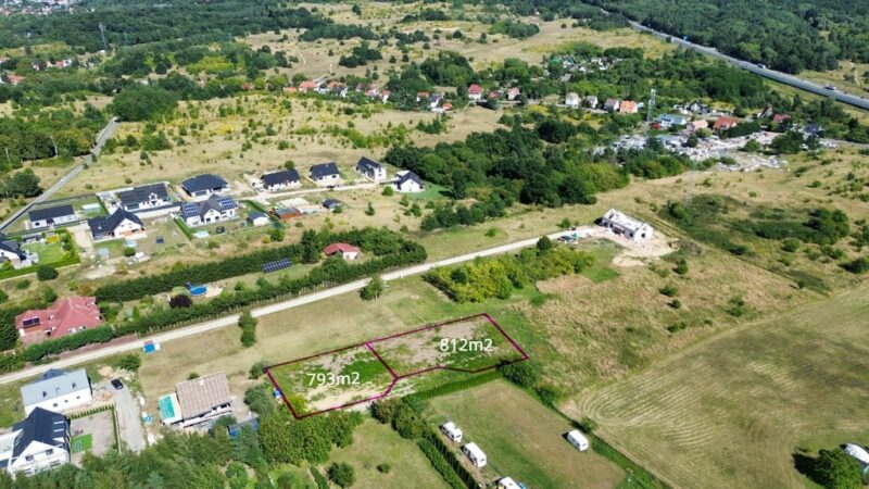 Klucz - działka z widokiem na Puszczę Bukową