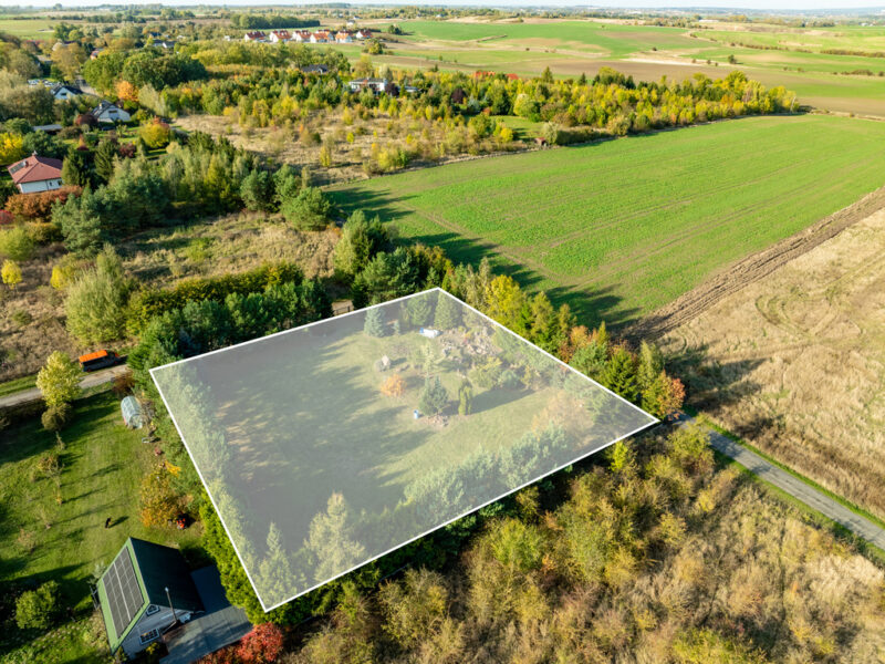 Działka w Smolęcinie 2183m2 -prąd woda ogrodzenie