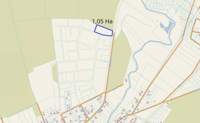 Działki budowlane / Skórka
