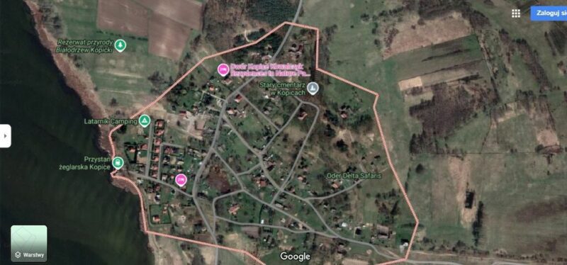Działka 1.9857ha,Kopice,gm.Stepnica,blisko Zalew.