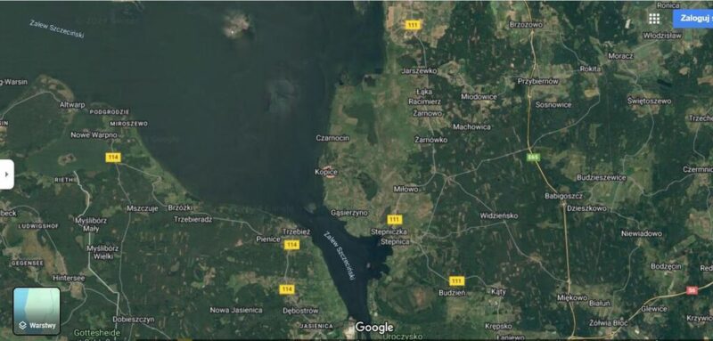 Działka 1.9857ha,Kopice,gm.Stepnica,blisko Zalew.