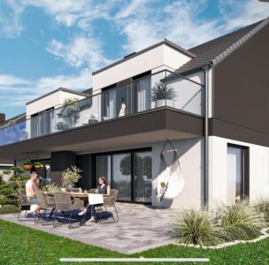 Dom jednorodzinny w zabudowie bliźniaczej 136m2