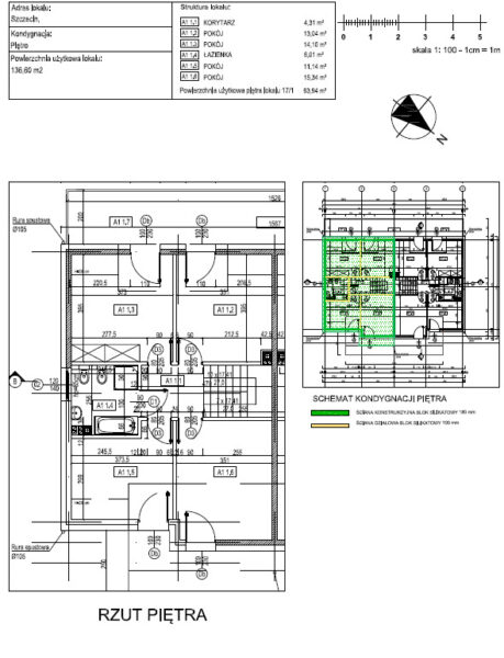 Dom jednorodzinny w zabudowie bliźniaczej 136m2
