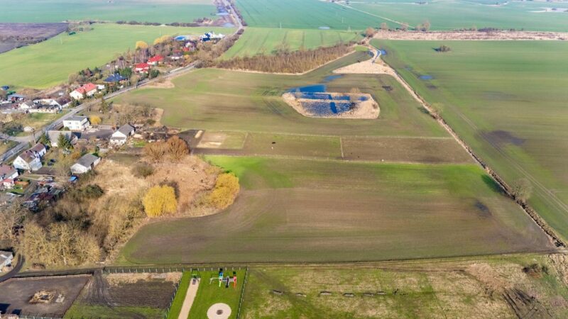 Działka Bęgardowo 5792 m2 media MPZP