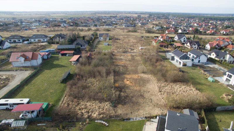 Wołczkowo 1497m2 na 1-2 domy wolnostojące, uzbroj.