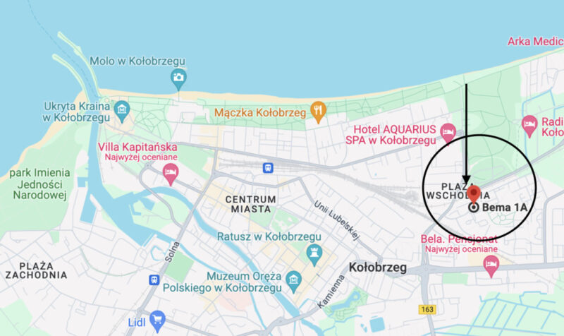Na sprzedaż 3 pokojowe mieszkanie w Kołobrzegu
