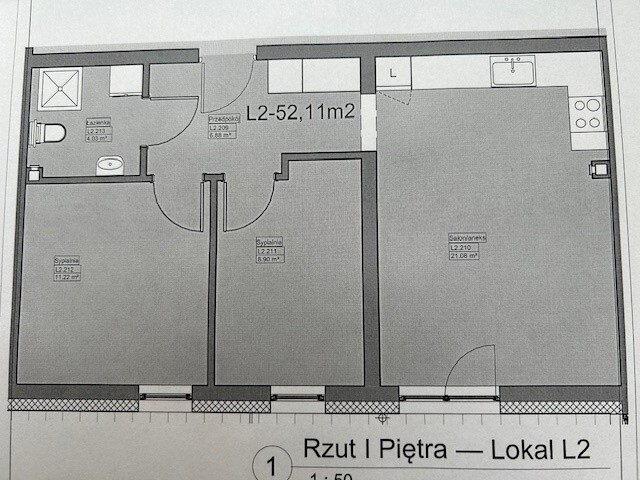 Police 3 pokoje Ip. 52,11m2 435302 zł