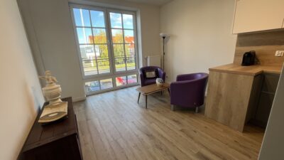 Piękny atartament 2 pok.balkon w stylu loft.