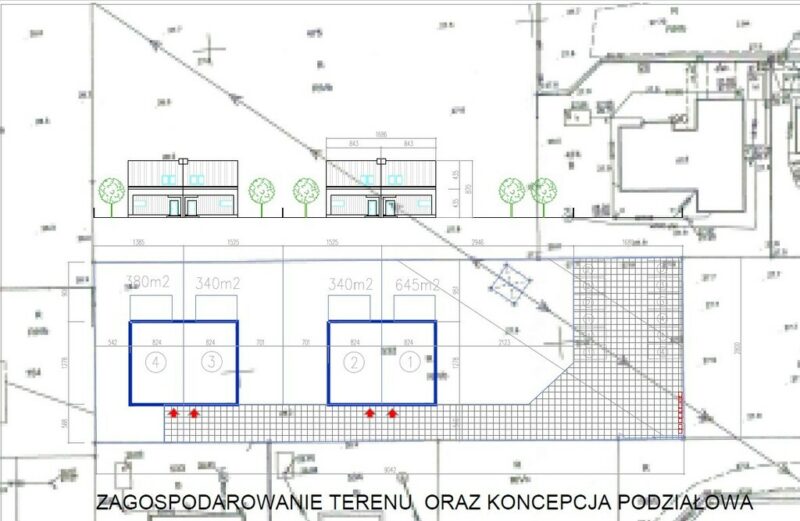 Na sprzedaż duża działka w Mierzynie.