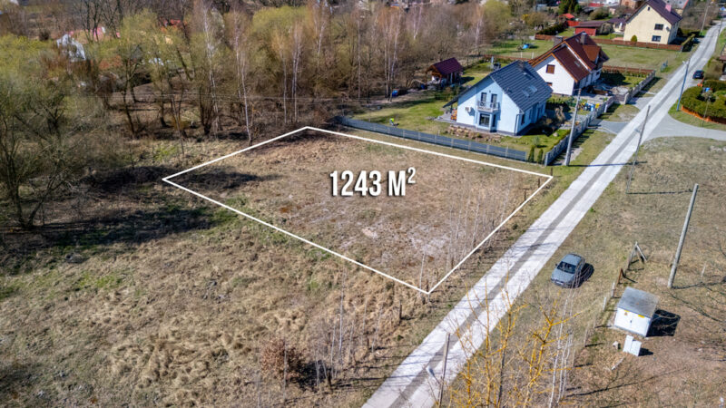 1243 m2 - piękna działka delta Świny - Karsibór