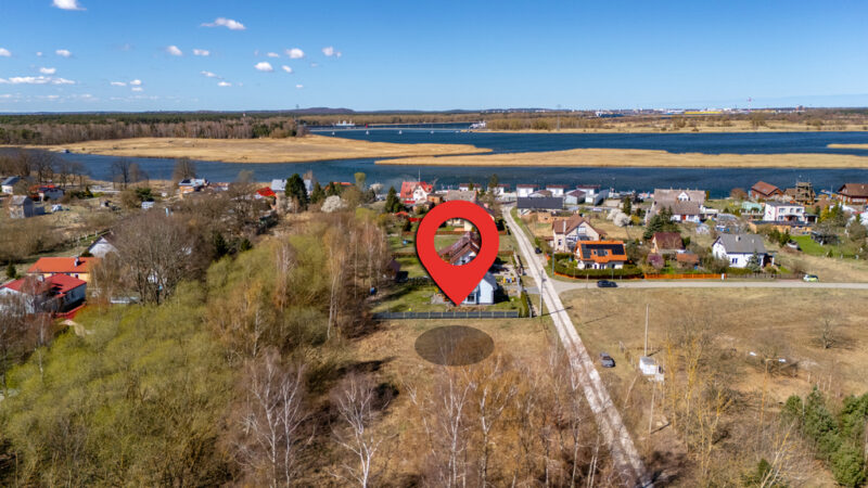 1243 m2 - piękna działka delta Świny - Karsibór
