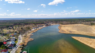 1243 m2 - piękna działka delta Świny - Karsibór