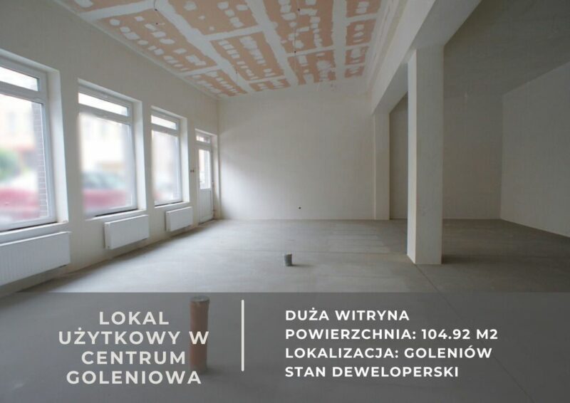 Lokal użytkowy sprzedaż Goleniów