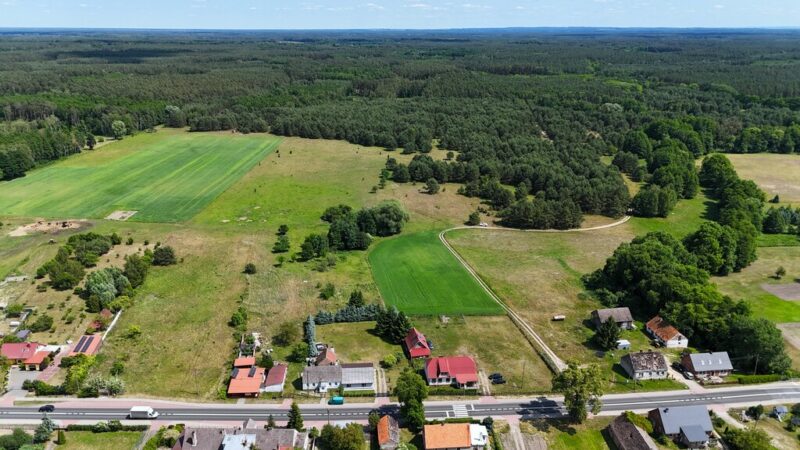 Działki blisko jeziora w Ostrowcu 30km od Gorzowa