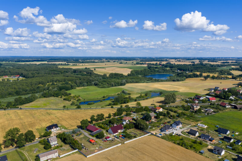 Sprzedam 8 działek budowlanych w Grabowie 65 zł/m2