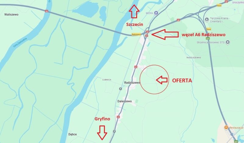 Działka dla dewelopera z pięknym widokiem na Odrę