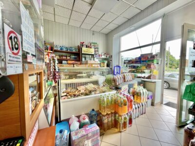 Lokal użytkowy z dużymi witrynami wejście z ulicy.