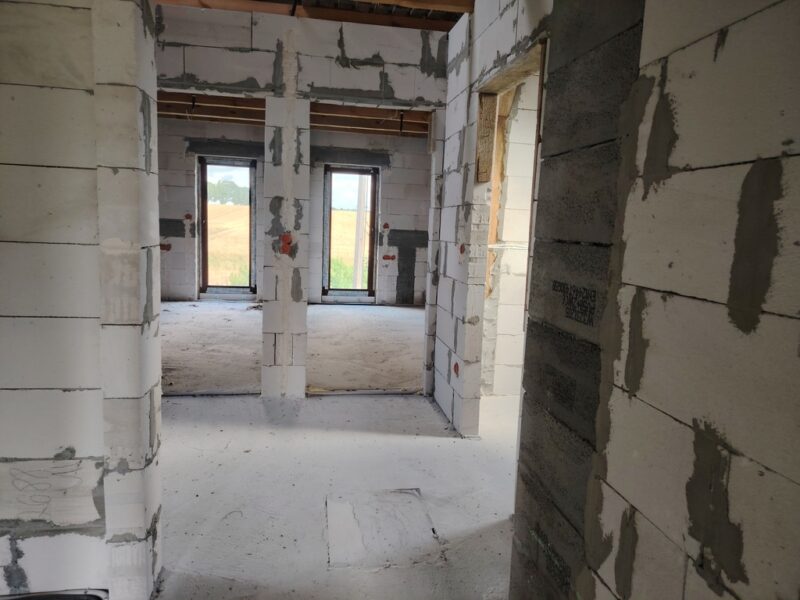 Nowy dom 140 m², działka 3200 m², Sierpowo