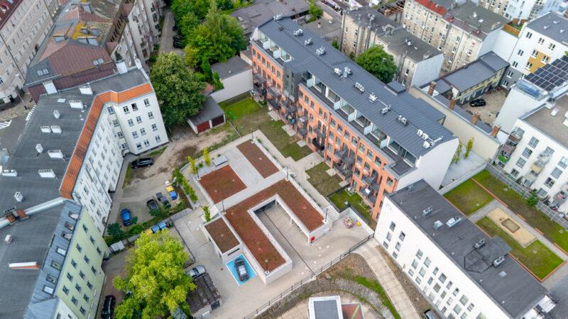 Nowoczesny loftowy apartament w centrum miasta.