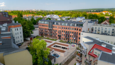 Nowoczesny loftowy apartament w centrum miasta.