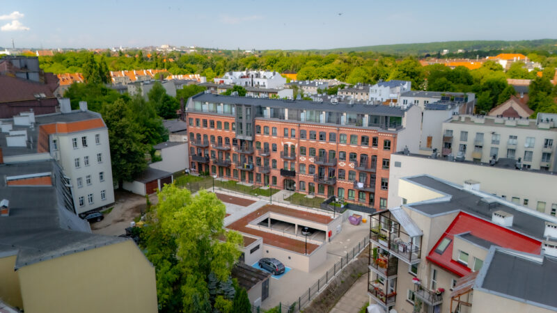 Nowoczesny loftowy apartament w centrum miasta.