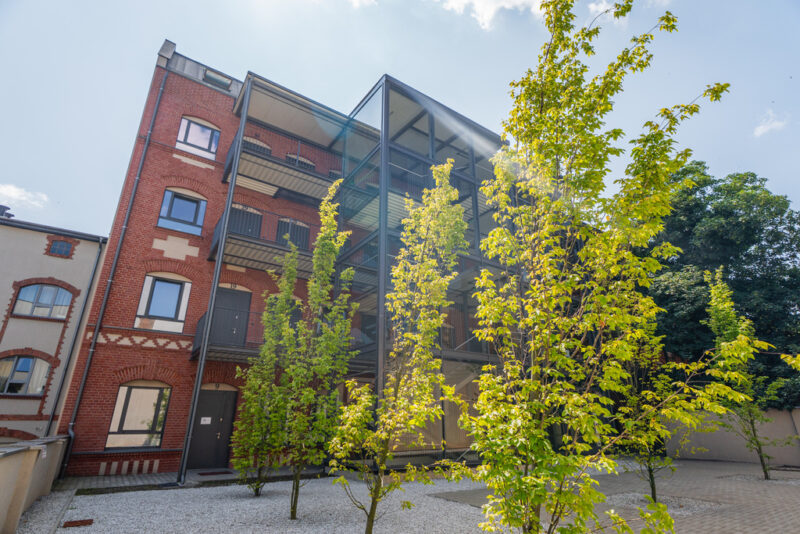 Nowoczesny loftowy apartament w centrum miasta.